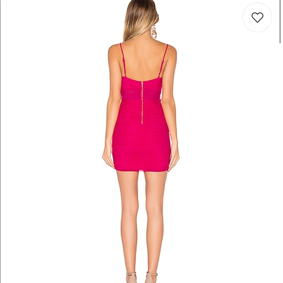 NBD x Naven Millie Dress Hot Pink Size Small - Picture 2 of 6